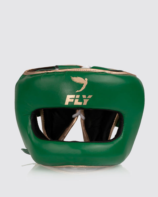 Fly Superbar X Headguard Green/Gold