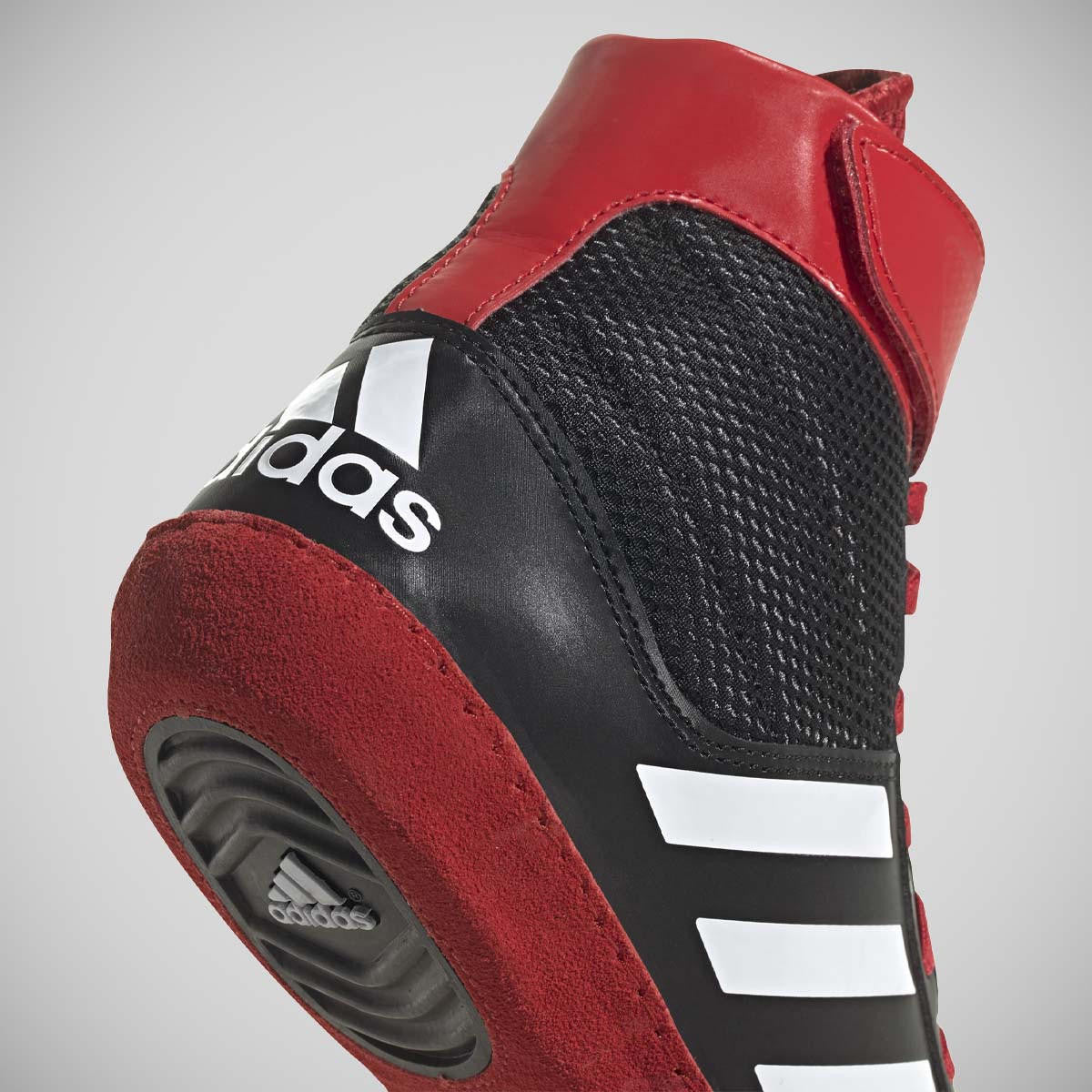 Adidas Combat Speed.5 Boots de lutte noir / rouge