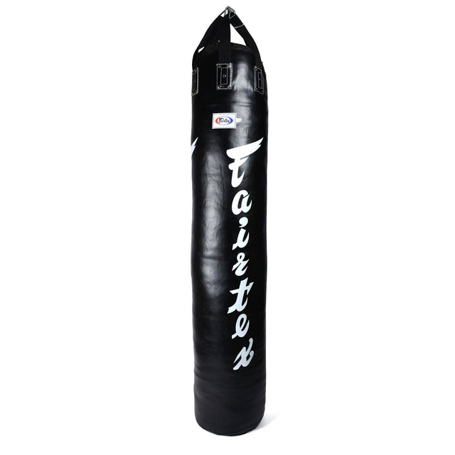 Fairtex HB6 6ft Muay Thai Banana Bag (Filled) Black/White
