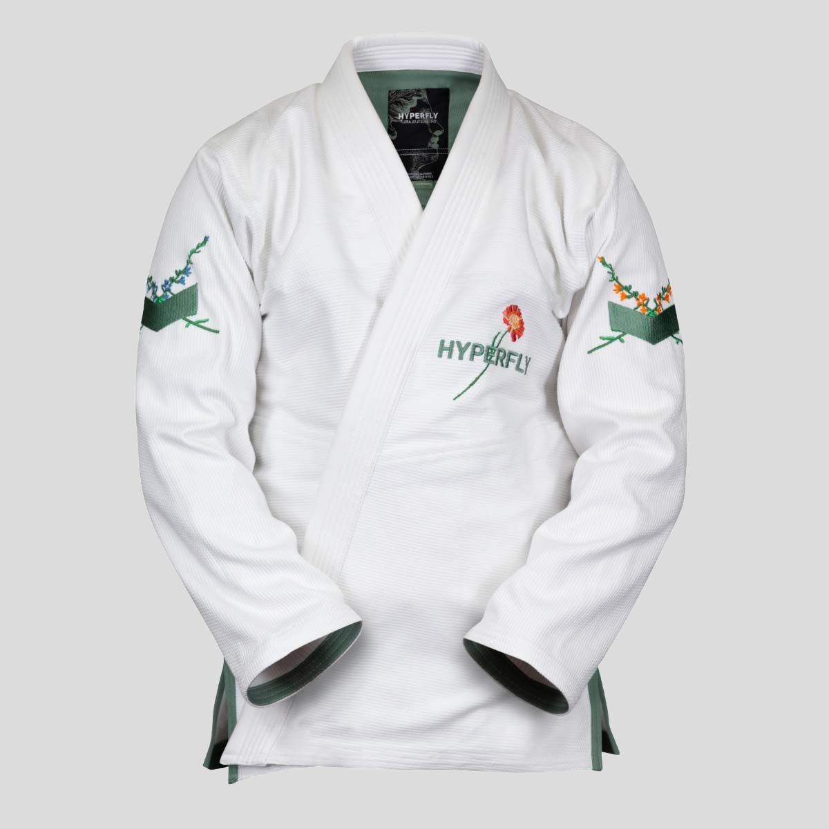 Hyperfly Flora BJJ Gi White