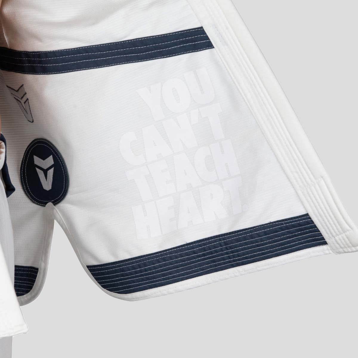 Hyperfly Icon V Wolf Grey BJJ Gi White