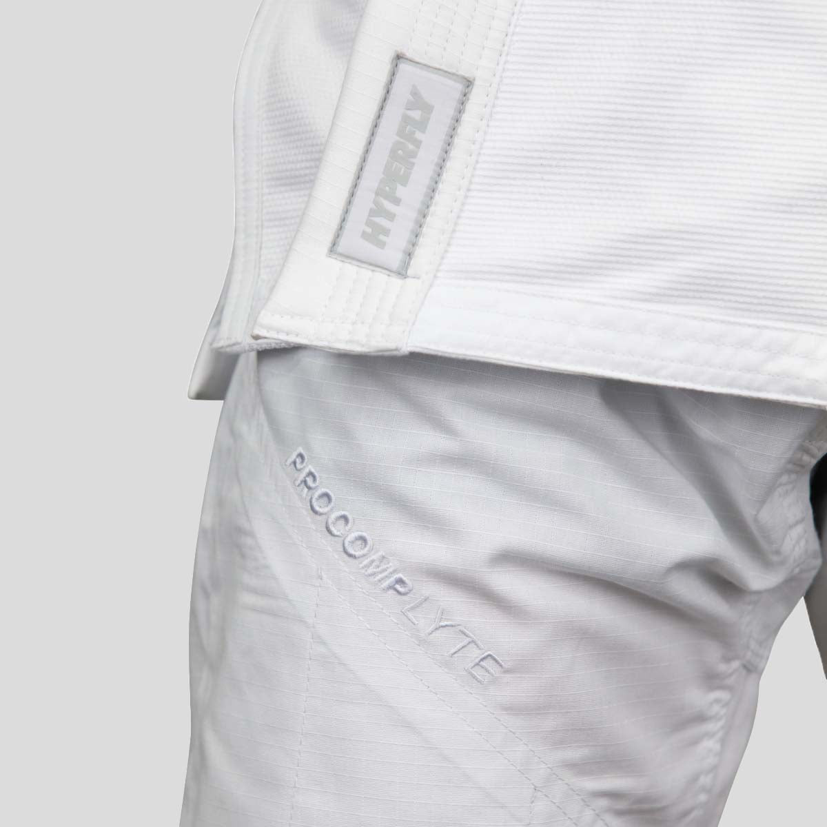 Hyperfly ProComp Lyte Void Womens BJJ Gi White
