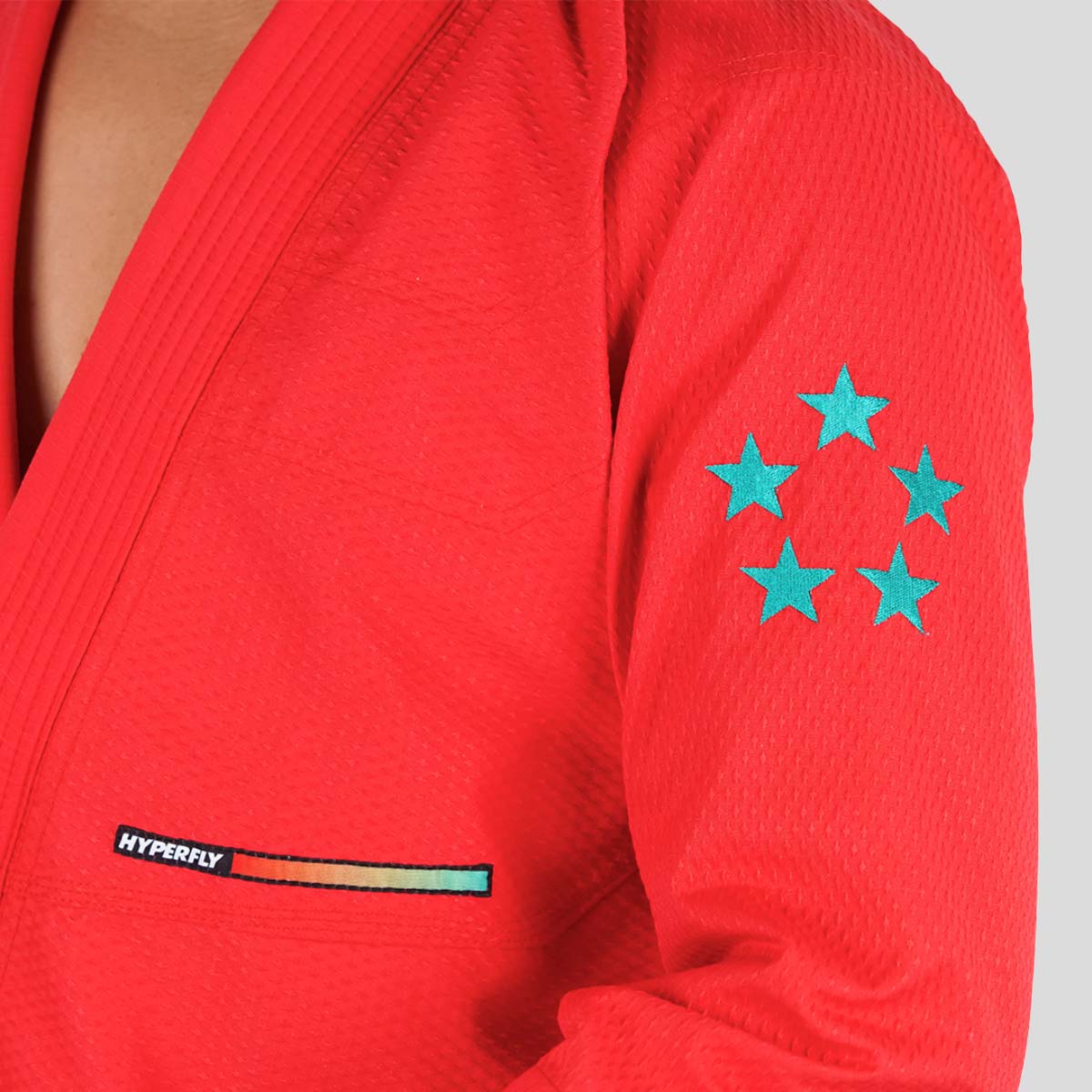 Hyperfly Starlyte II Strawberry BJJ Gi Red