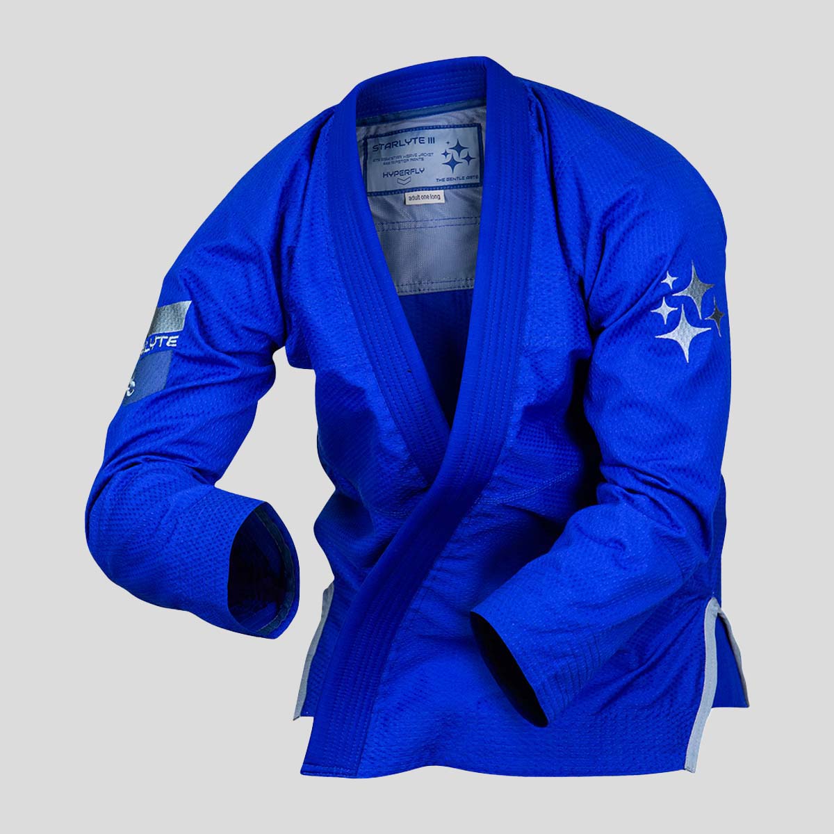 Hyperfly Starlyte III Slate Blue BJJ Gi Royal Blue