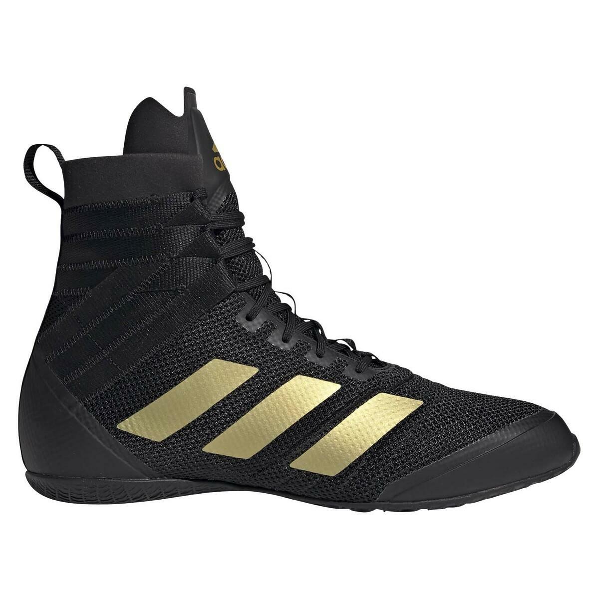Boots de boxe noire-or adidas Speedex 18