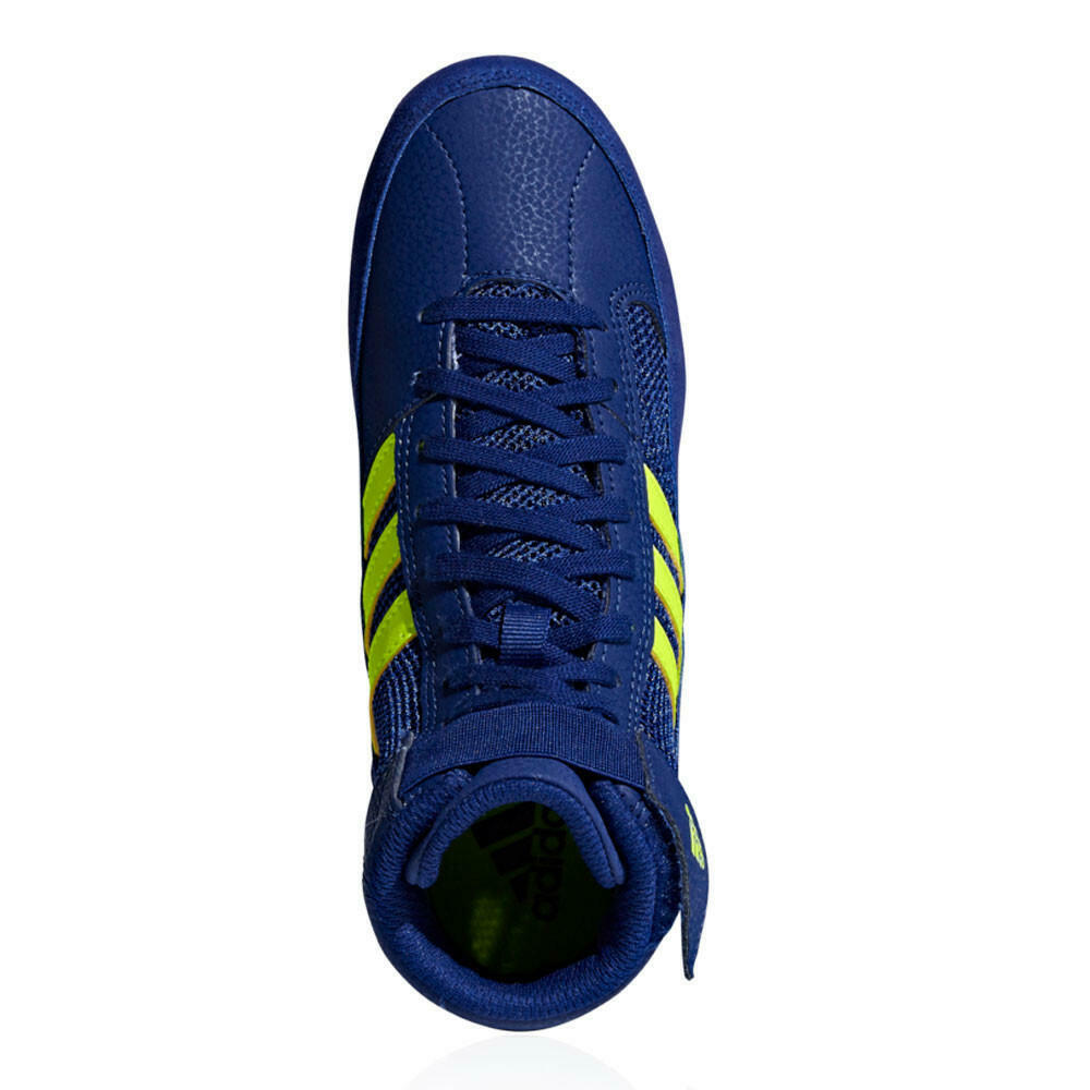 Blue adidas Havoc K Mystery Wrestling Stiefel