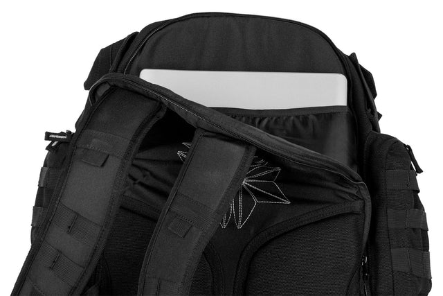 Black Datsusara Hemp 45L Battlepack Core Backpack