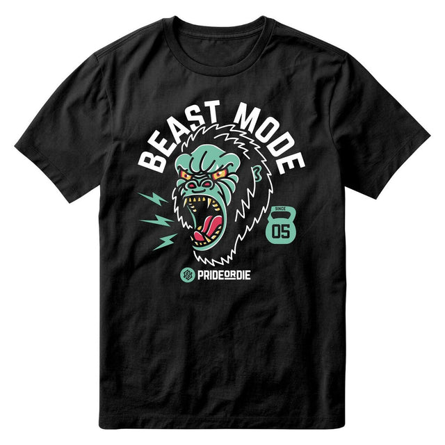 Black Pride Or Die Beast Mode T-Shirt
