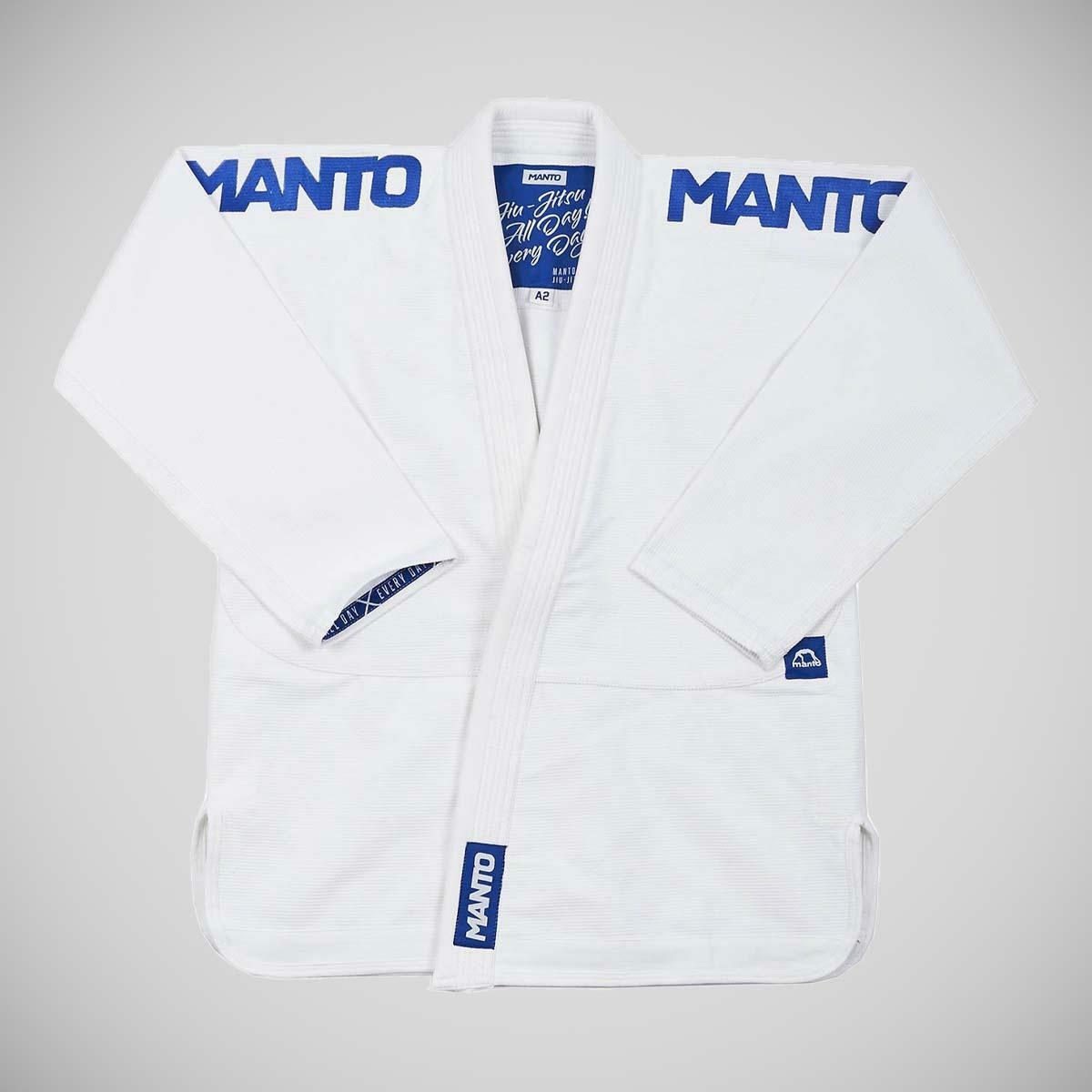 Manto x4 bjj gi weiß