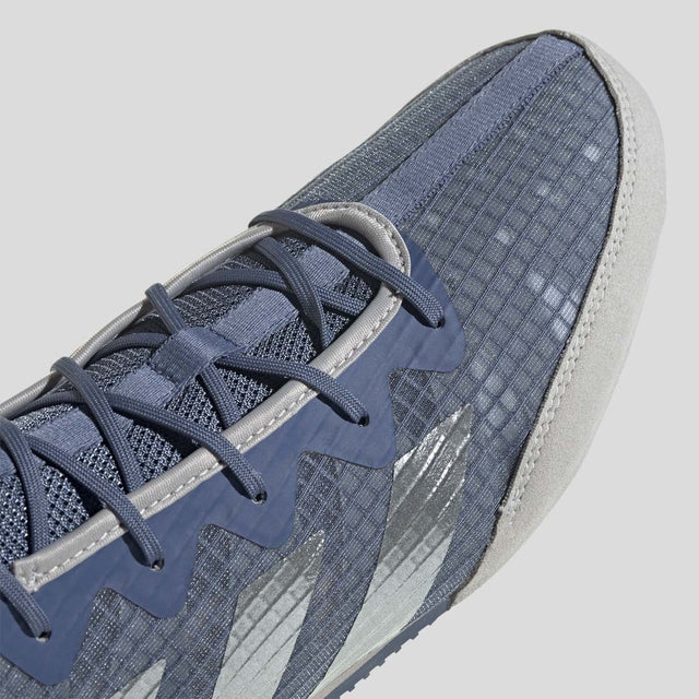 Adidas Box Hog 4 Boxing Boots Blue/Grey