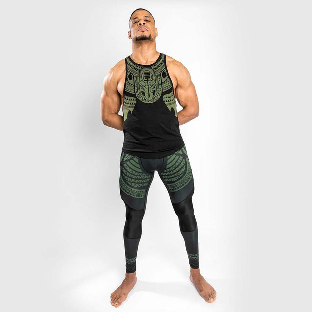 Black/Khaki Venum Nakahi Spats
