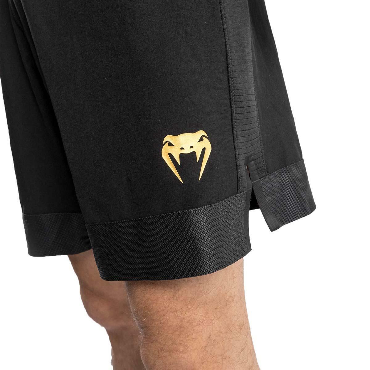 Schwarz/Gold Venum Tempest 2.0 Kampfshorts