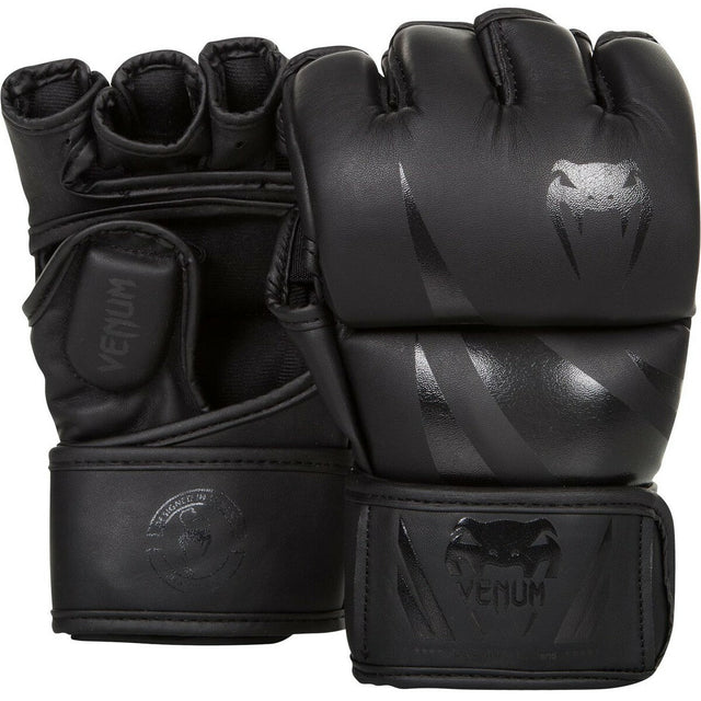 Venum Challenger MMA Gloves Matte Black