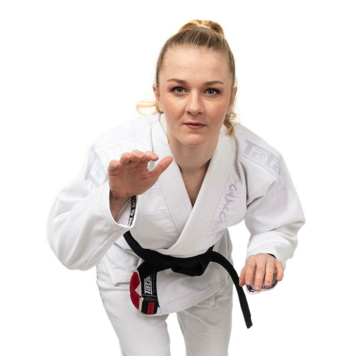 Tatami Fightwear Estilo Black Label Ladies Bjj Gi White/White