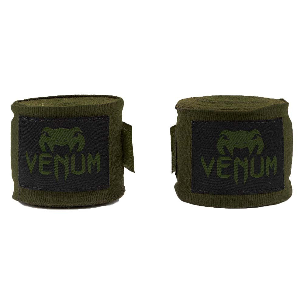 Venum 2,5 m Kontact Boxing Hand Wraps Khaki/Schwarz