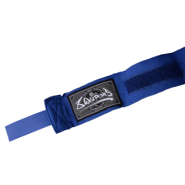8 Weapons 5m Hand Wraps Blue