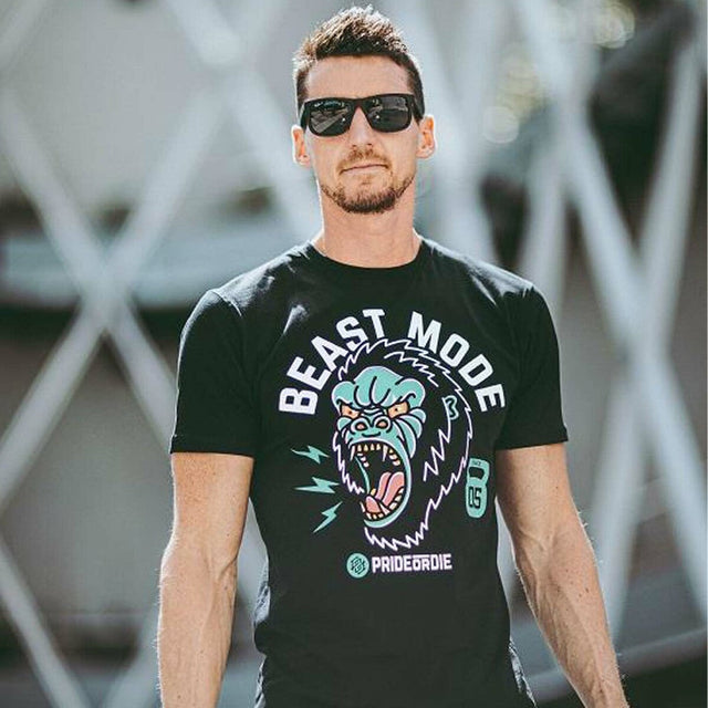 Black Pride Or Die Beast Mode T-Shirt