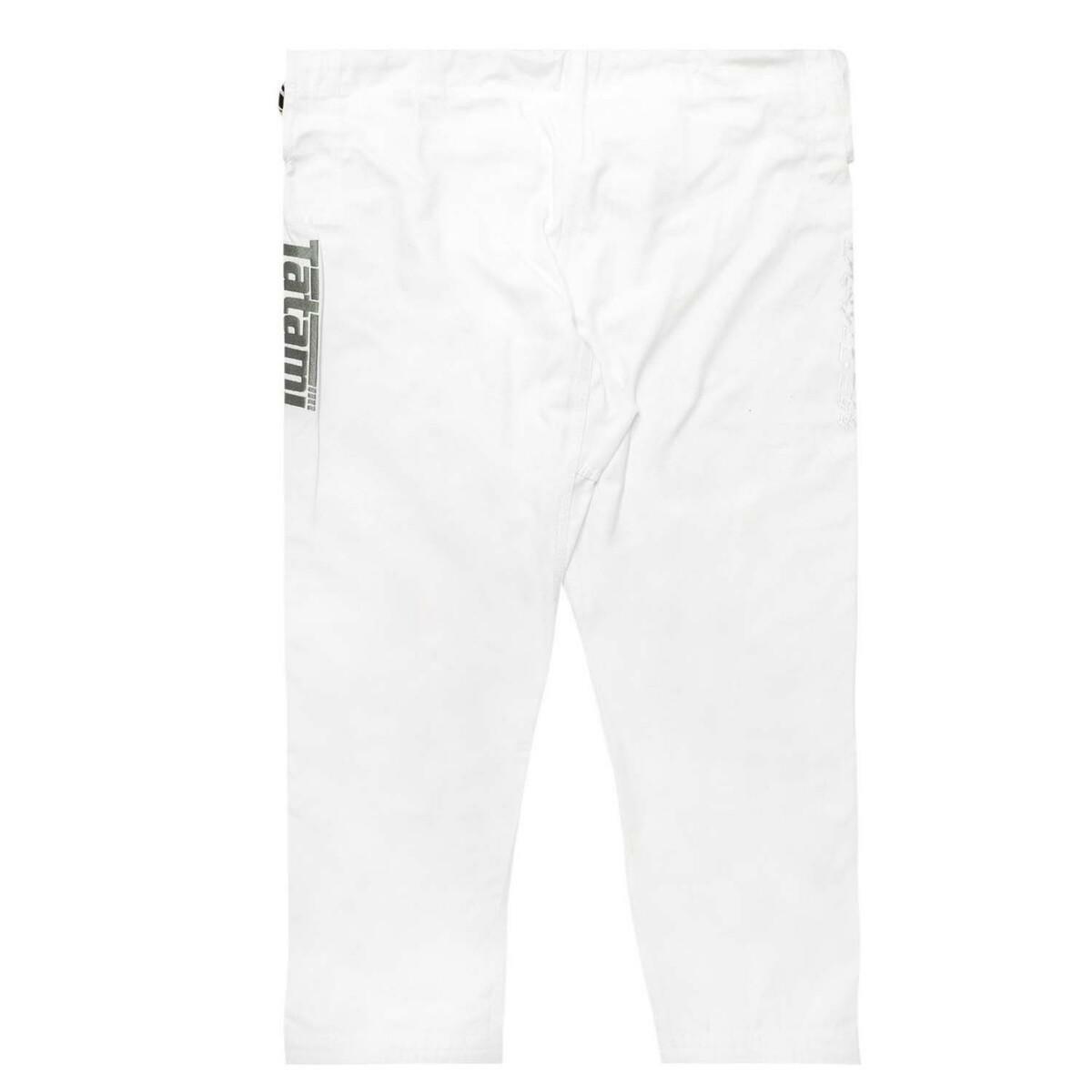 Grau auf weißem Tatami Fightwear Estilo Black Label Mens Bjj Gi