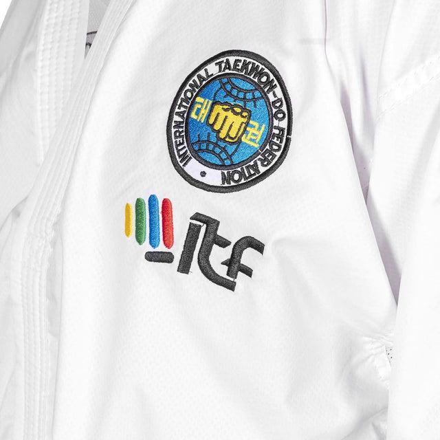 Top Ten ITF Master Instructor Gold Edition Dobok White