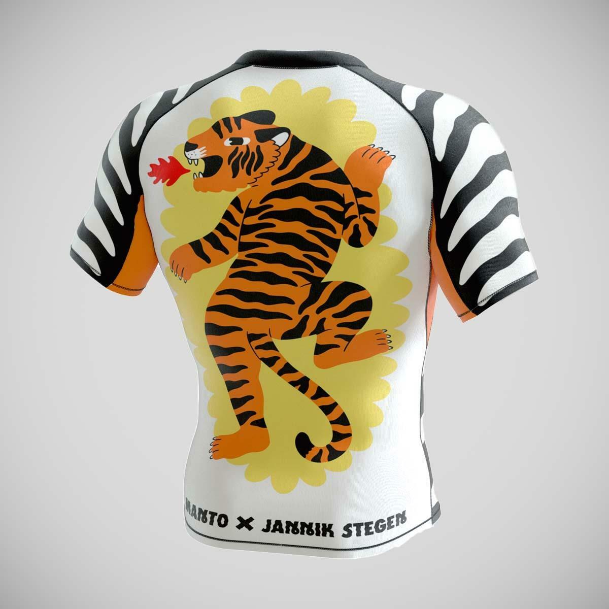 Manto Tigre Rash Guard White