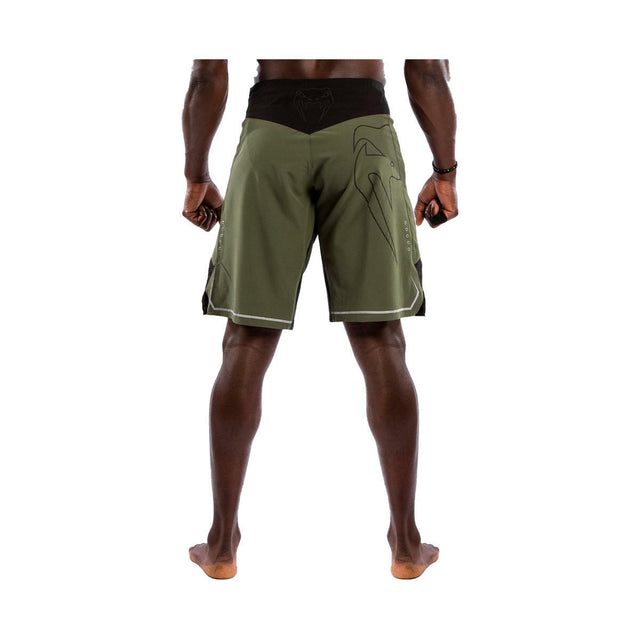 Khaki/Silver Venum Light 4.0 Fight Shorts
