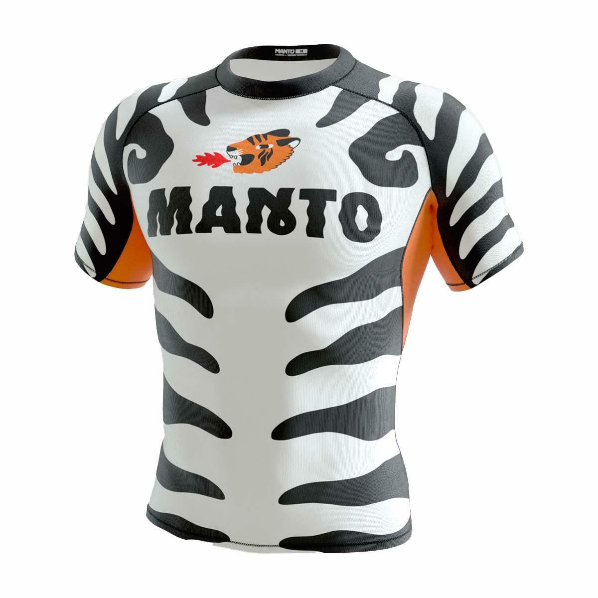 Manto Tigre Rash Guard White