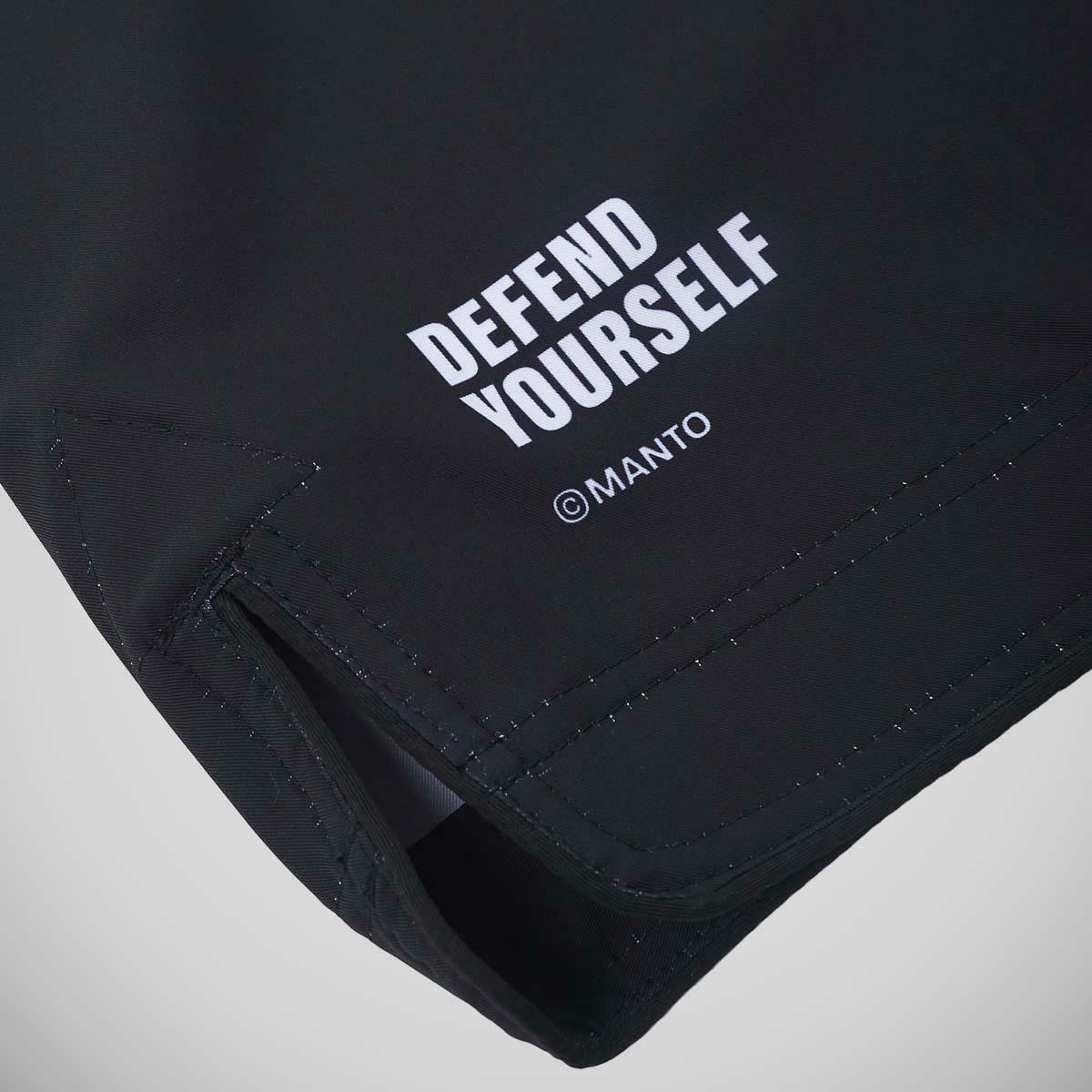 Shorts de luta essenciais do Manto Black