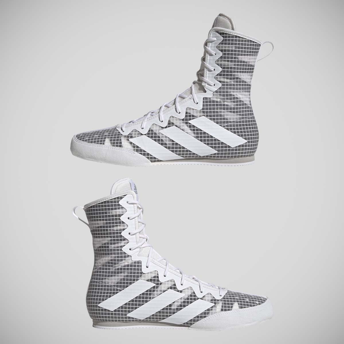 Adidas Box Hog 4 Boxstiefel weiß/grau