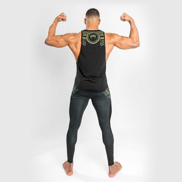 Black/Khaki Venum Nakahi Spats