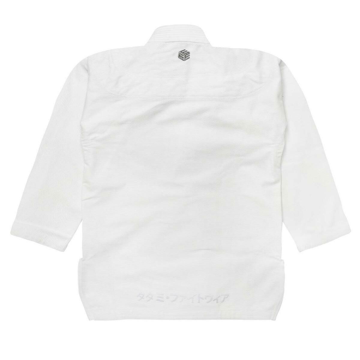 Grau auf weißem Tatami Fightwear Estilo Black Label Mens Bjj Gi
