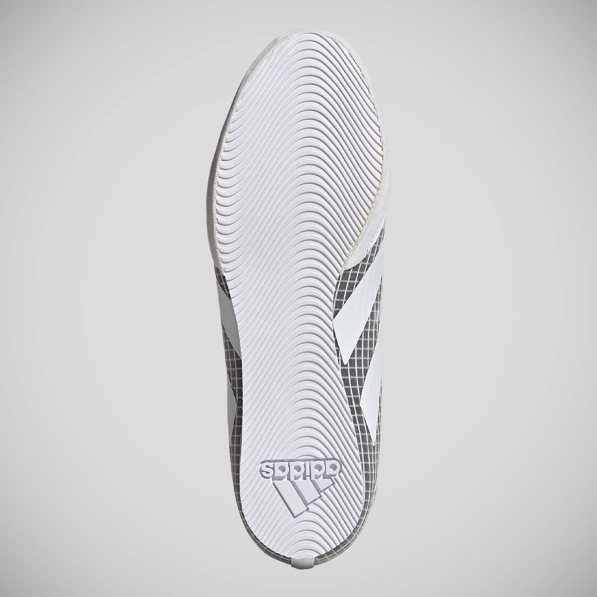 Adidas Box Hog 4 Boxstiefel weiß/grau