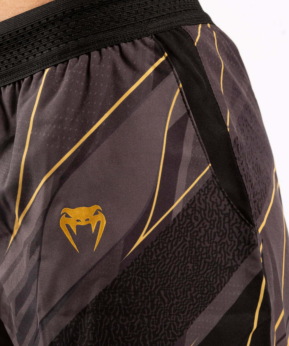 Venum ufc réplica shorts de treinamento feminino preto