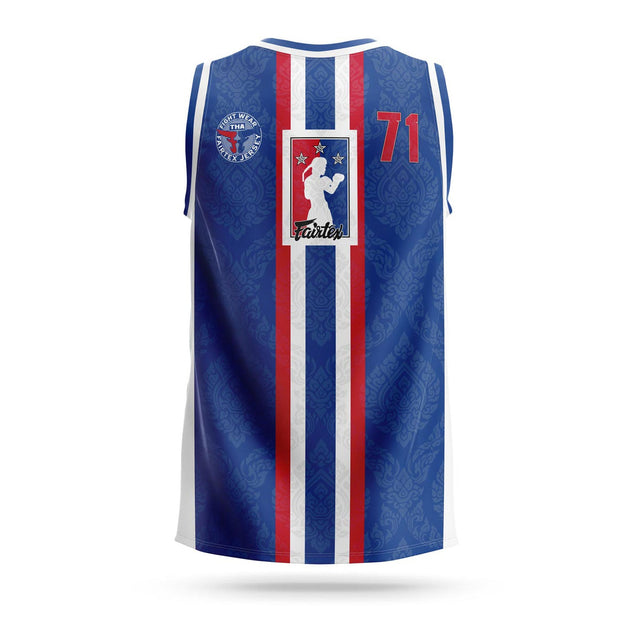 Fairtex JS19 Basketball Jersey Blue