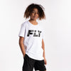 Fly Kids Big Logo Tee White