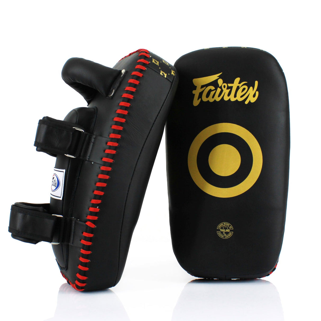 Fairtex KPLC5 Microfibre Thai Kick Pads Black