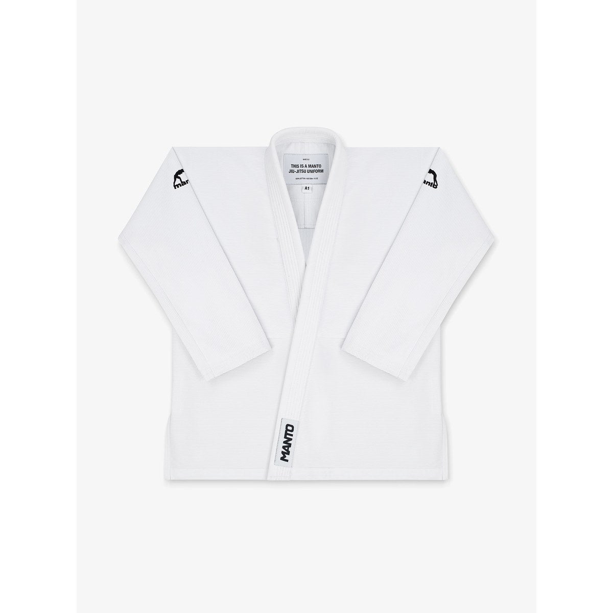 Manto Base 3.0 BJJ Gi White - front