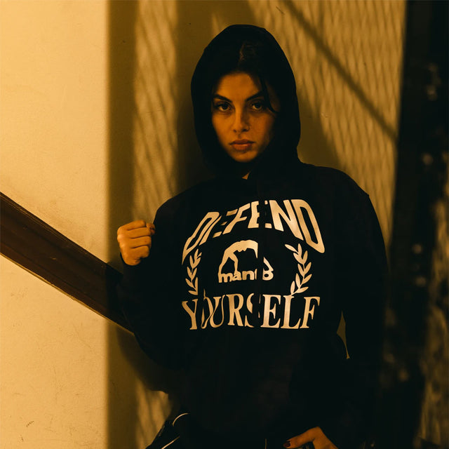 Manto Defend Hoodie Black