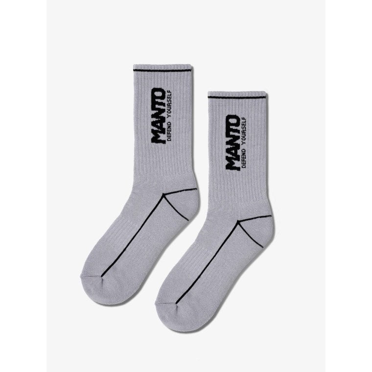 Manto Defend Socks Grey - front