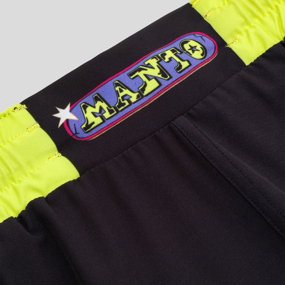 Manto Mitte Fight Shorts Black