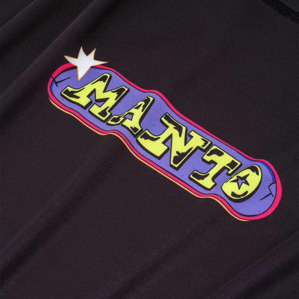 Manto Mitte Rash Guard Black