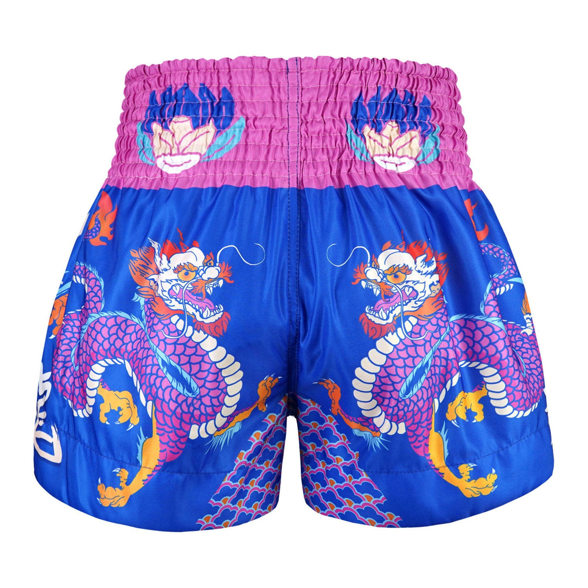 TUFF Sport MS686 Dragonforce Muay Thai Shorts Blue