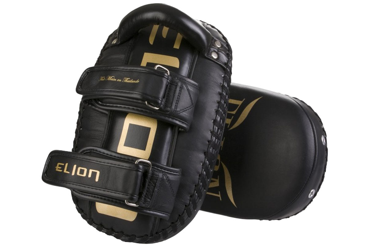Elion Thai Pad Black/Gold strap and handle detail