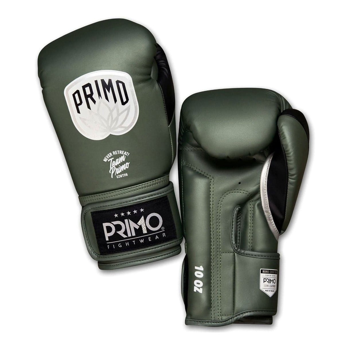 Primo Emblem 2.0 Semi Leather Boxing Gloves Army Green