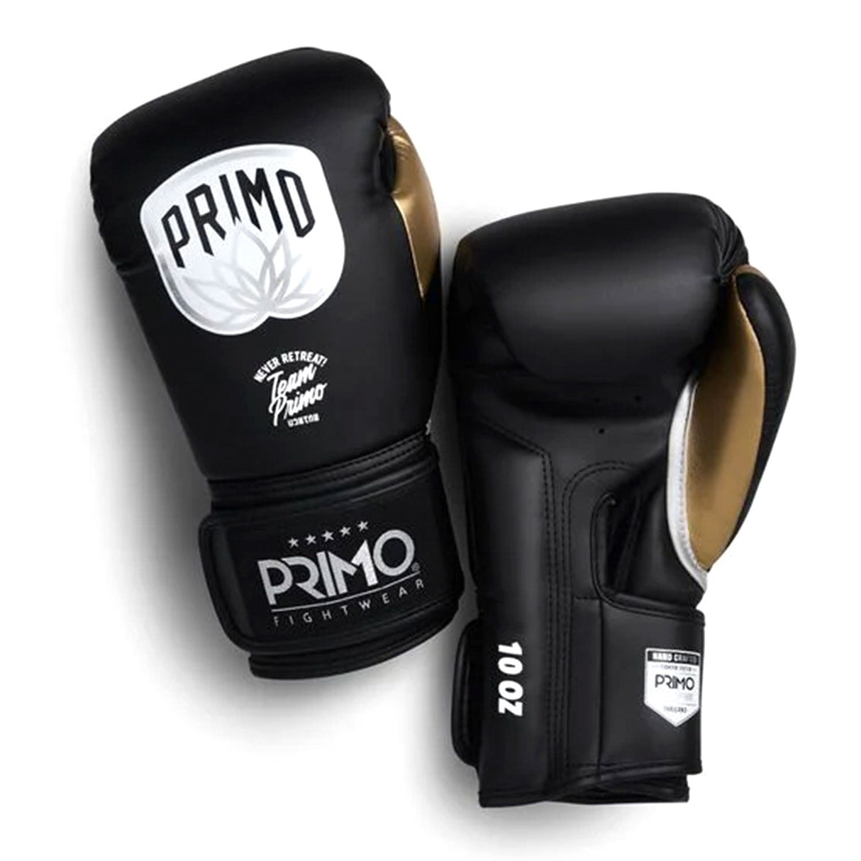 Primo Emblem 2.0 Semi Leather Boxing Gloves Black/Gold