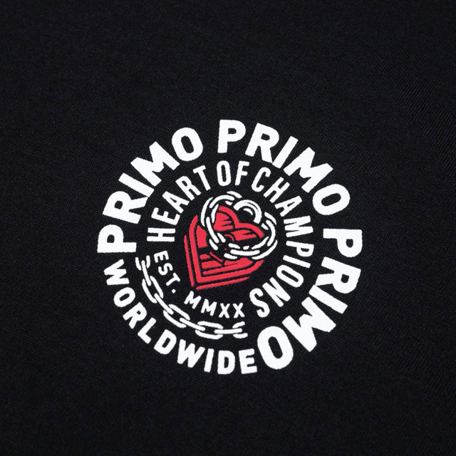 Primo Heart Of Champions T-Shirt - Black