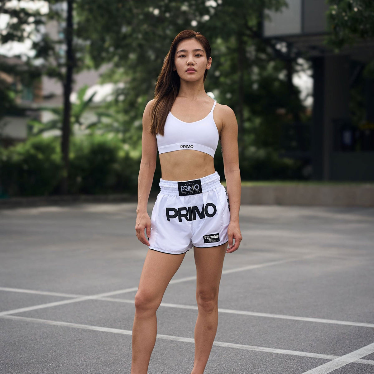 Primo Infinity Sports Bra - White