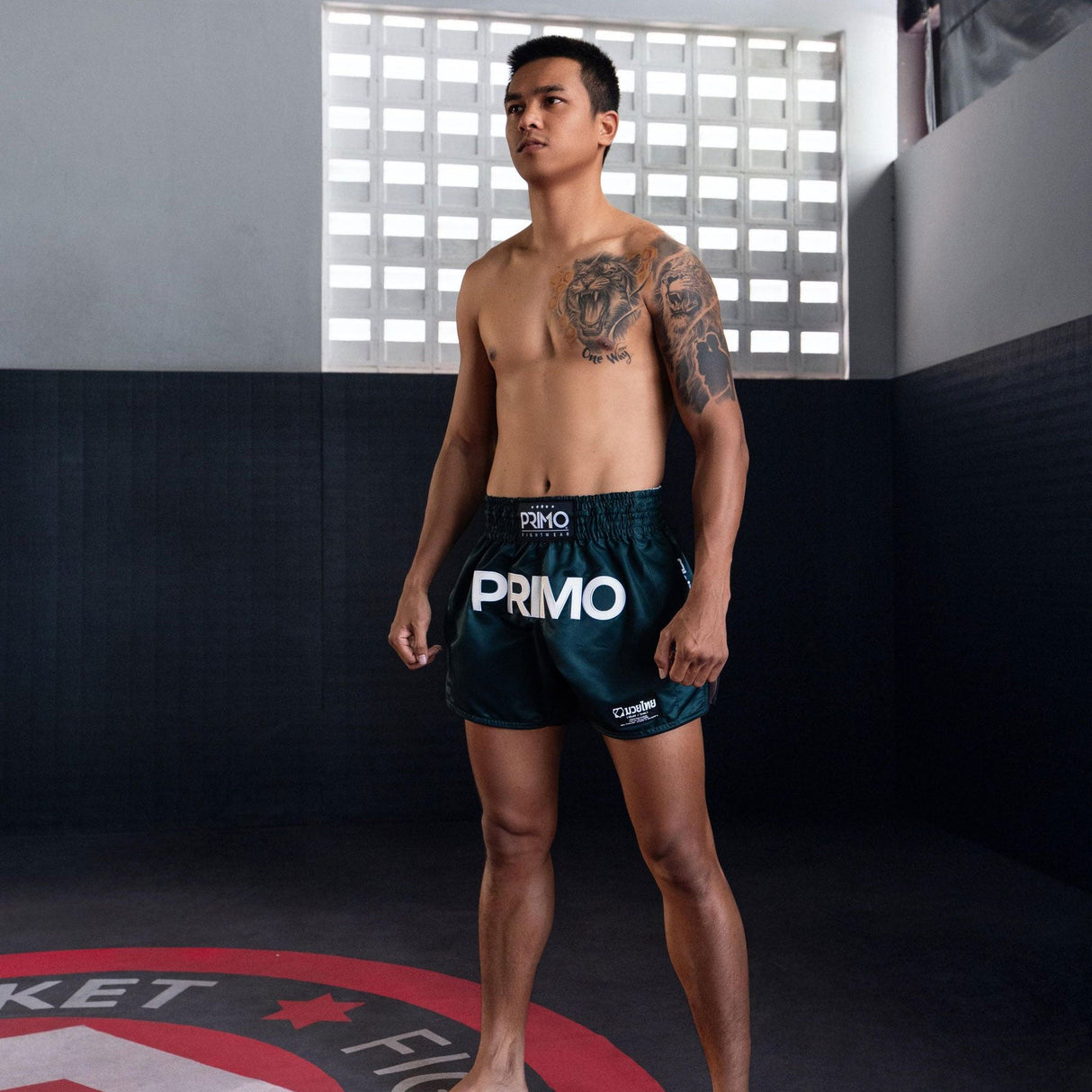 Primo Mamba Series Muay Thai Shorts Hunter Green