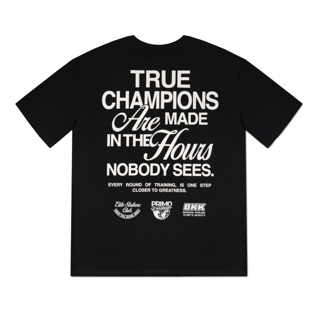 Primo True Champions T-Shirt - Black