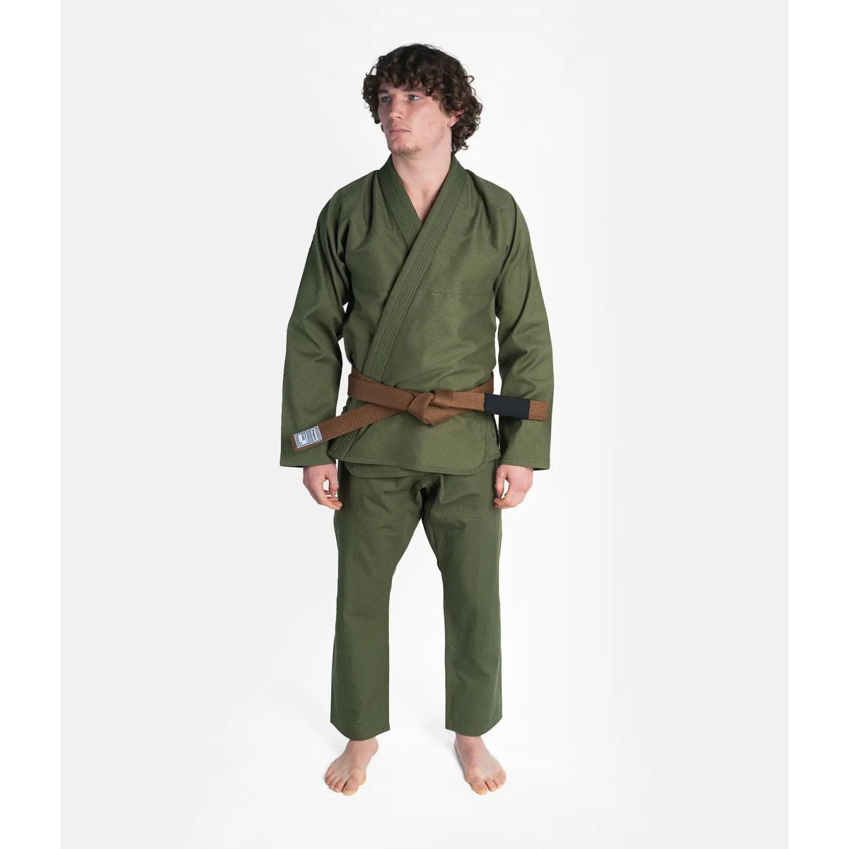 Progress Academy Gi Forest Green - back