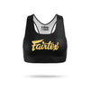 Fairtex SB1 Classic Sports Bra Black/Gold